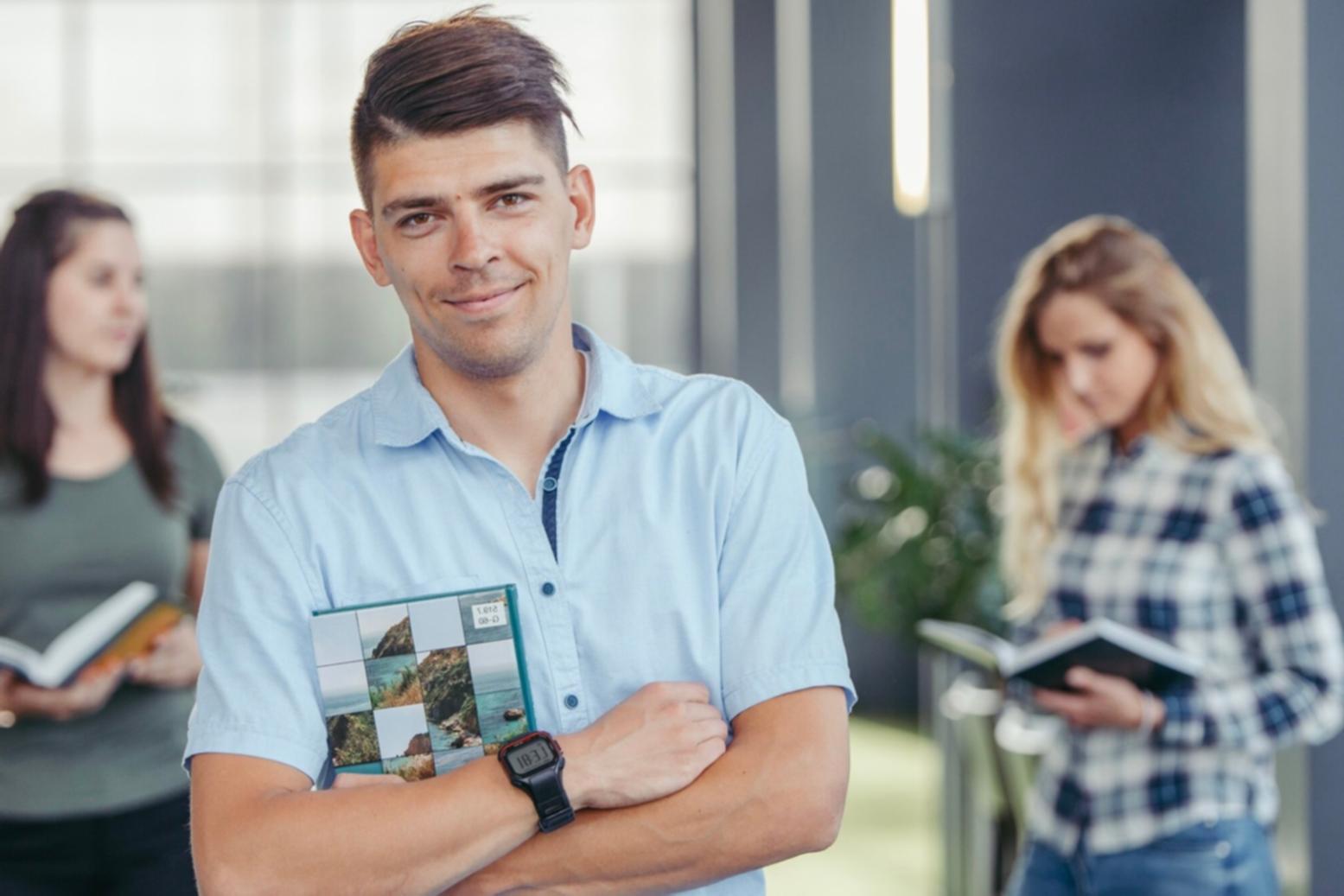 Strategic financial planning workspace showing documentation and planning materials